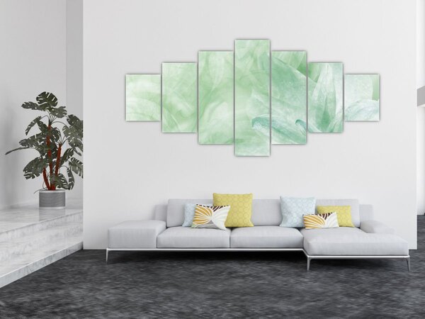 Obraz - Zelený květ (210x100 cm)