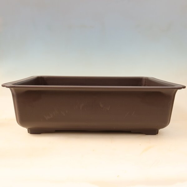 E-bonsai Bonsai miska plast MP-35 hnědá - 49 x 36 x 14,5 cm
