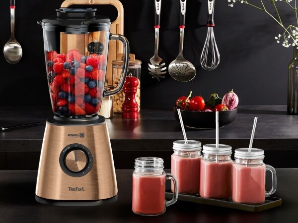Tefal - Stolní mixér 1,75 l BLENDFORCE 800W/230V měděná