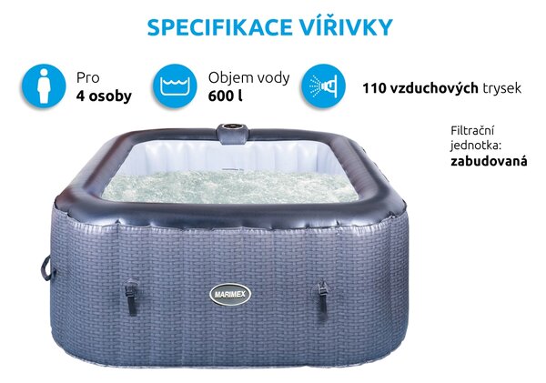Marimex | Vířivý bazén Marimex AQUAMAR 4872 | 11400288