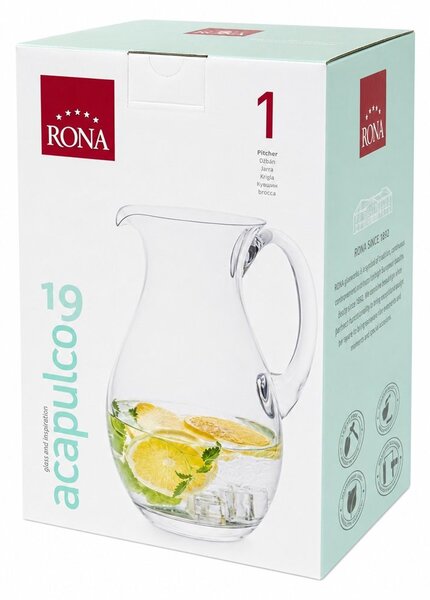 Rona Skleněný džbán Acapulco 1,9 l