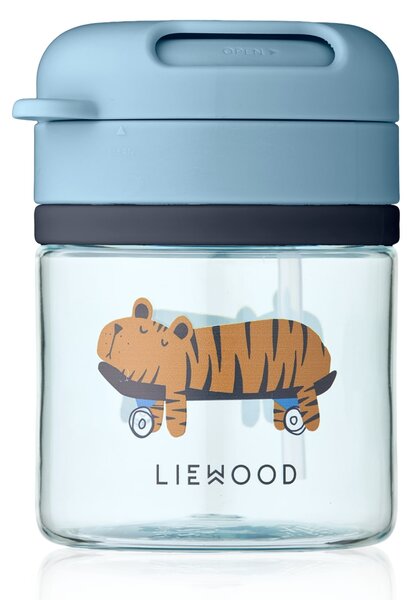 Dětská lahev s brčkem Pavia Fun 280 ml