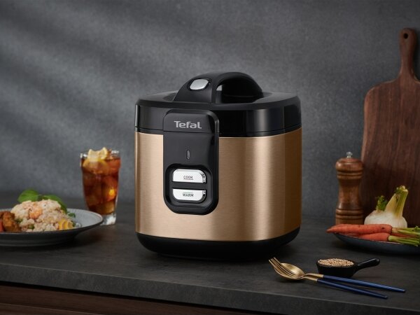 Tefal - Rýžovar COPPERTINTO 600/230V 2 l měděná
