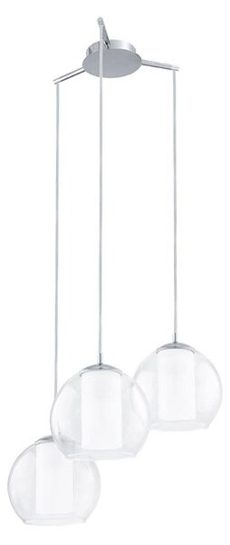 EGLO 92762 - Závěsné svítidlo BOLSANO 3xE27/60W