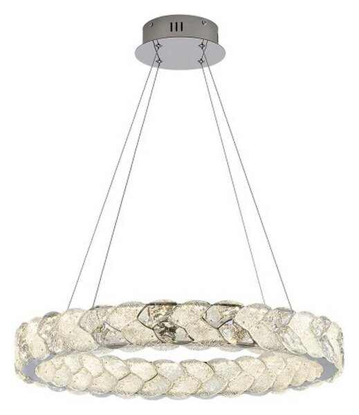 LUXERA 46156 - LED Lustr na lanku LARUNA LED/38W/230V matný chrom