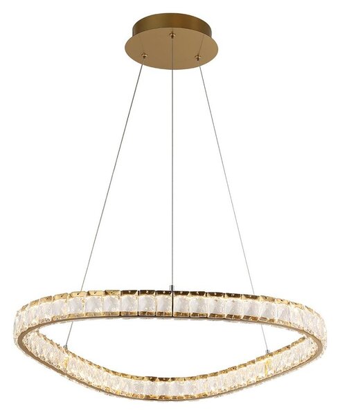 LUXERA 46151 - LED Lustr na lanku MIST LED/43W/230V 4000K zlatá