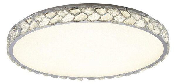 LUXERA 46155 - LED Stropní svítidlo LARUNA LED/85W/230V pr. 80 cm matný chrom