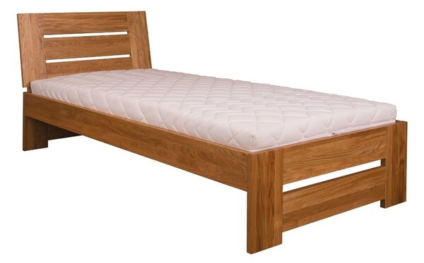 Drewmax Dřevěná postel LK282 80x200 dub brendy