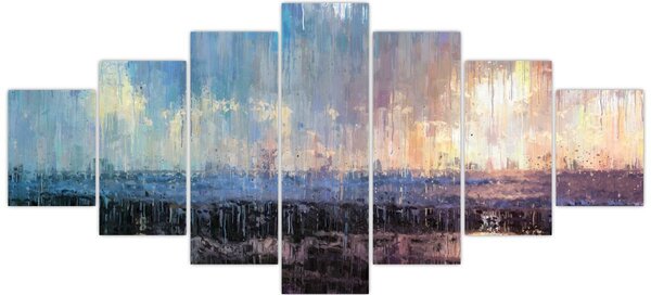 Obraz - Abstrakce (210x100 cm)