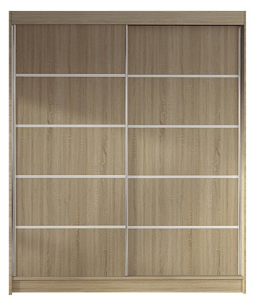 Šatní skříň LINO IV šířka 120 cm - dub sonoma