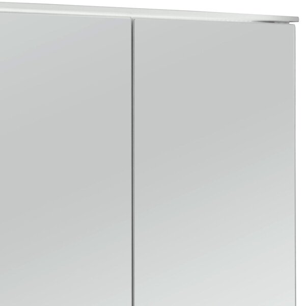 ZRCADLOVÁ SKŘÍŇKA, bílá, 90/72/18 cm Stylife - Koupelnové série