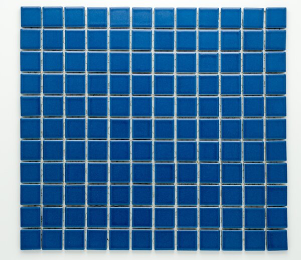 Keramická mozaika modrá 25x25mm