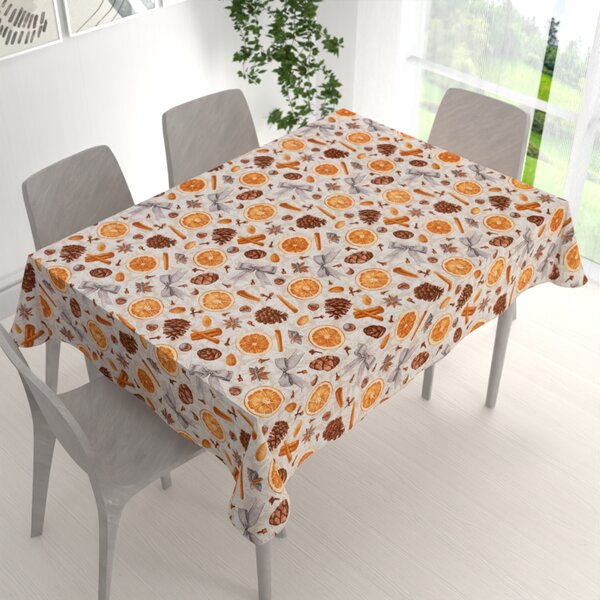 Biante Dekorační obdélníkový ubrus Leona LN-171 Vůně podzimu 50x100 cm