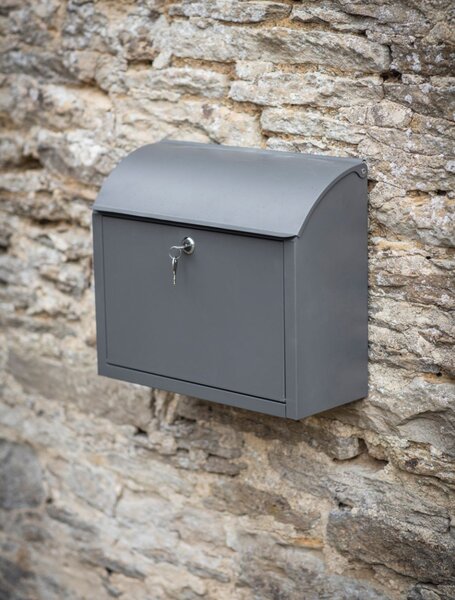 Poštovní schránka Stowe Post Box Charcoal Garden Trading