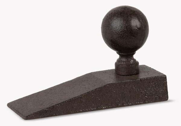 Kovová dveřní zarážka Cast Iron Black Garden Trading