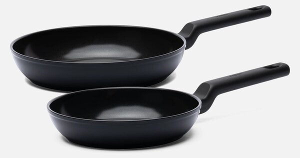 Fabini Sada pánví Meda 5.0 Economy, ø 20 cm + ø 26 cm, 2 díly - Nepřilnavé pánve s keramickým povrchem, černé