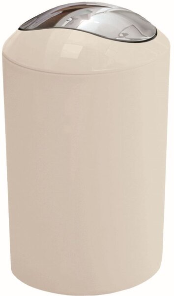 Kleine Wolke Glossy odpadkový koš 5 l chrom-béžová 5063291858