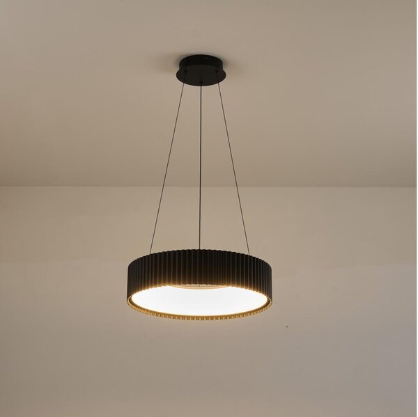 LED Lustr na lanku HALLO LED/30W/230V 3000K černá