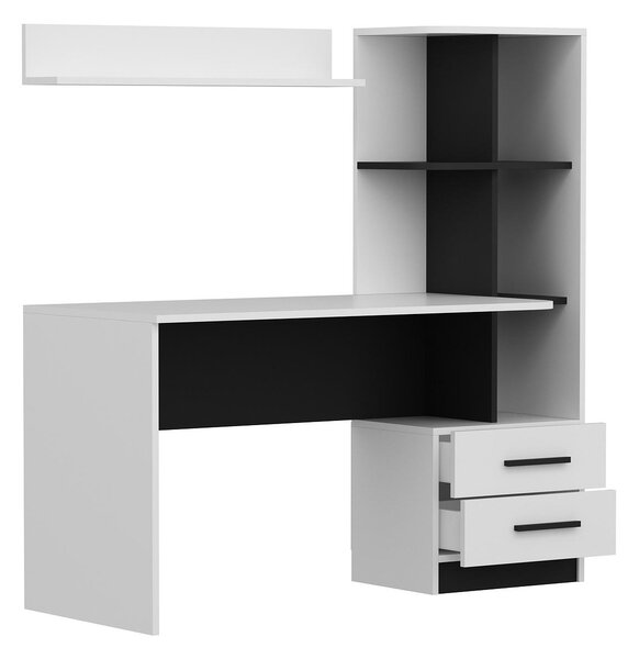 PC stolek Aslan (bílá + černá). Akce -25%