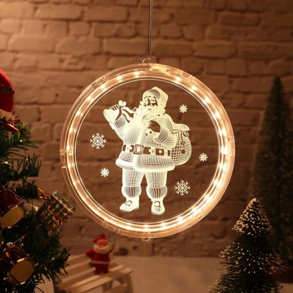 Vánoční LED dekorace CD003 Mikuláš