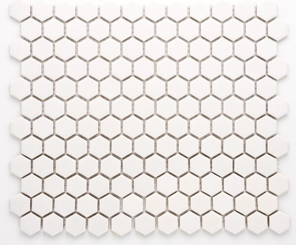 Keramická mozaika bílá 23x26mm