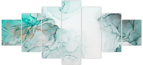 Obraz - Inkoustová abstrakce 2 (210x100 cm)