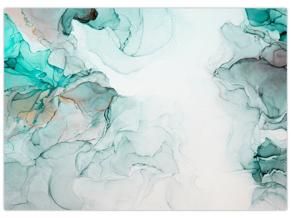 Obraz - Inkoustová abstrakce 2 (70x50 cm)