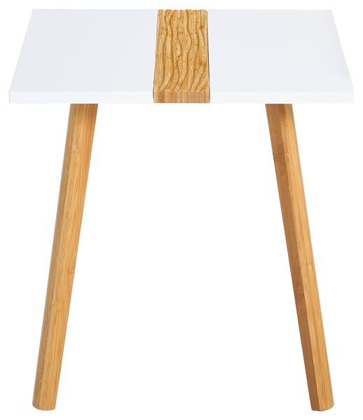 SADA ODKLÁDACÍCH STOLKŮ, přírodní barvy, bílá, dřevo, 60/40/60/40/45/40 cm PBJ - Online Only konferenční stolky, Online Only