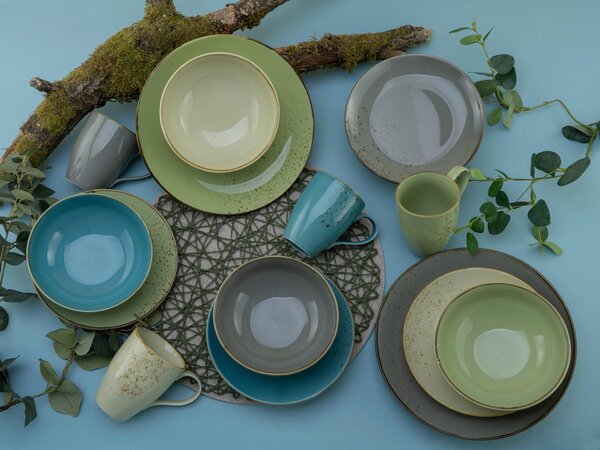 SADA HRNKŮ NA KÁVU kamenina keramika Creatable - Kolekce nádobí, Online Only
