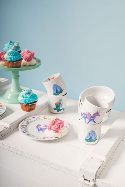 Porcelánový hrnek Jednorožec 300 ml