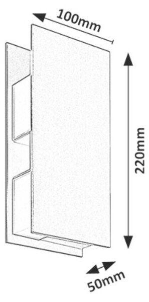 Rabalux KIONI LED venkovní nástěnné svítidlo 77063