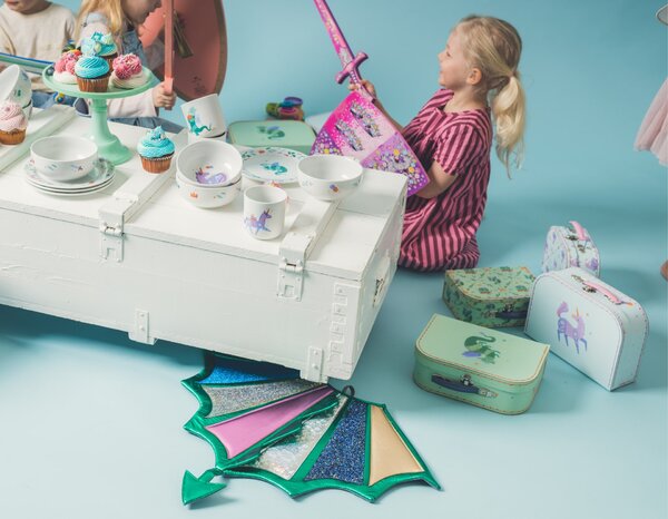 Dětská porcelánová miska Drak 400 ml