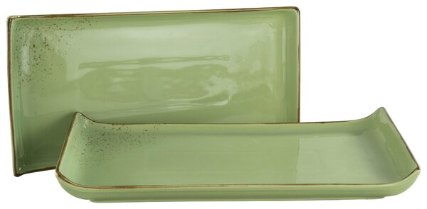 SADA SERVÍROVACÍCH PODNOSŮ kamenina keramika 16,5/33 cm Creatable - Kolekce nádobí, Online Only