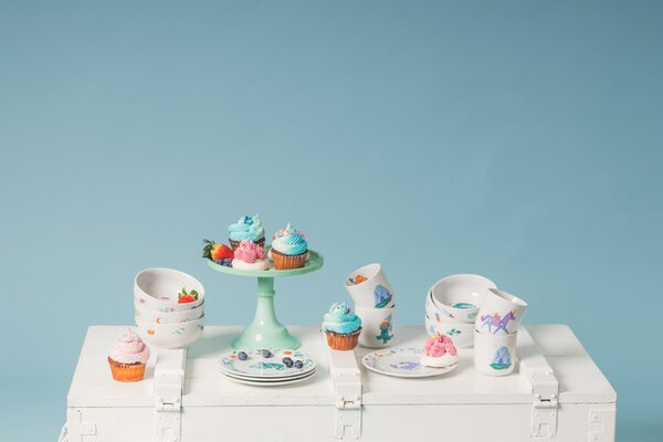 Dětská porcelánová miska Drak 400 ml