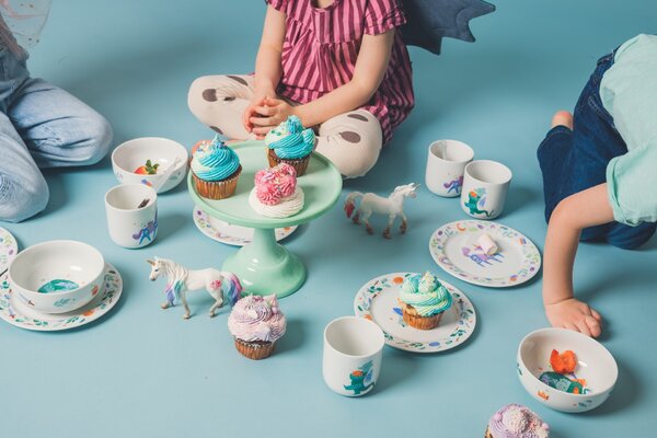 Dětská porcelánová miska Drak 400 ml
