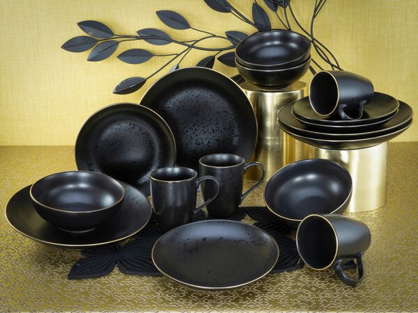 KOMBINOVANÁ SOUPRAVA, 16dílné, kamenina Creatable - Online Only nádobí, Online Only