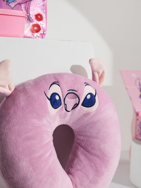 Sinsay - Cestovní polštářek Stitch - růžová