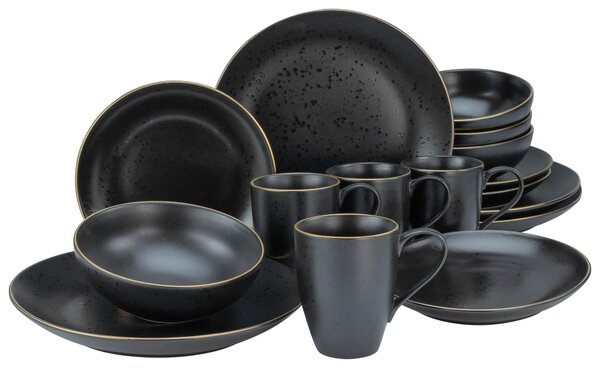 KOMBINOVANÁ SOUPRAVA, 16dílné, kamenina Creatable - Online Only nádobí, Online Only