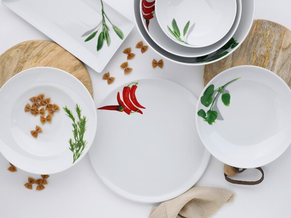 SADA TALÍŘŮ NA TĚSTOVINY, keramika, 29,5 cm Creatable - Online Only nádobí, Online Only