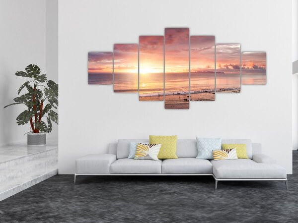 Obraz - Mořské panorama (210x100 cm)