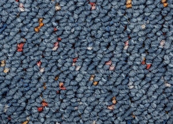 Breno Metrážový koberec VIRTUOSE 84 denim modrý s jemným barevným melírem, šíře 400 cm