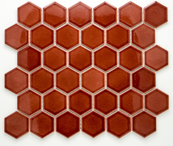 Keramická mozaika vínová 51x59mm