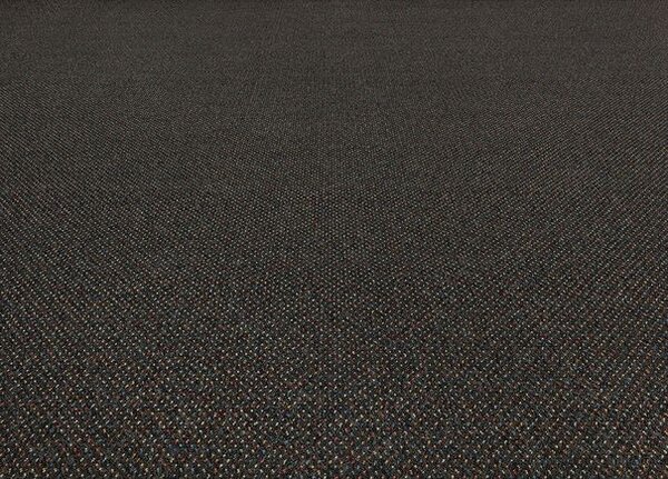 Breno Metrážový koberec VIRTUOSE 78 černý s jemným barevným melírem, šíře 400 cm