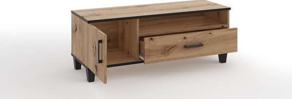 ADRK RTV stolek POLA 07 ART 120, dub artisan/černá