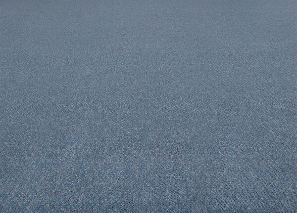 Breno Metrážový koberec VIRTUOSE 84 denim modrý s jemným barevným melírem, šíře 400 cm