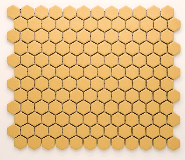 Keramická mozaika okrová 23x26mm