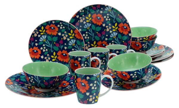 KOMBINOVANÁ SOUPRAVA, 16dílné, kamenina Creatable - Online Only nádobí, Online Only