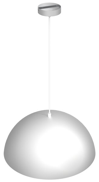 Závěsné svítidlo Beta, 1x zlaté/bílé kovové stínítko, (fi 35cm), w/g