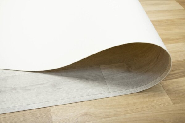 PVC podlaha Trendtex Tavel 571 šedá / krémová