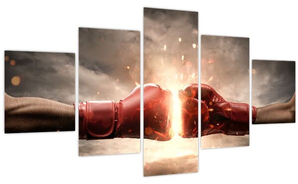 Obraz - Boxing (125x70 cm)